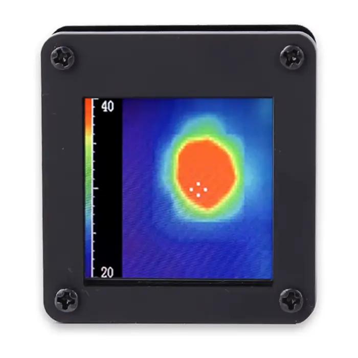 Caméra thermique portable avec écran LCD, thermographe, thermomètre de détection industrielle, dispo