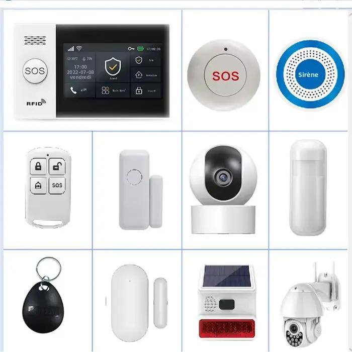 Système d'alarme intelligent PGST Tuya 4G Wifi pour la maison