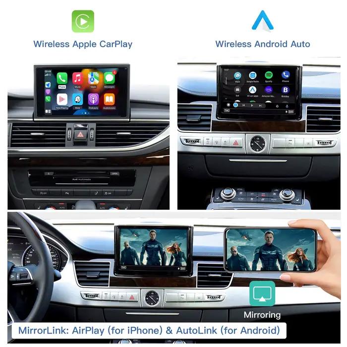 CARABC CarPlay sans fil pour Audi A6 A7 2012-2018