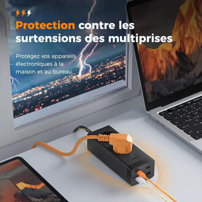 TESSAN 30W GaN multiprise avec 2 prises 2