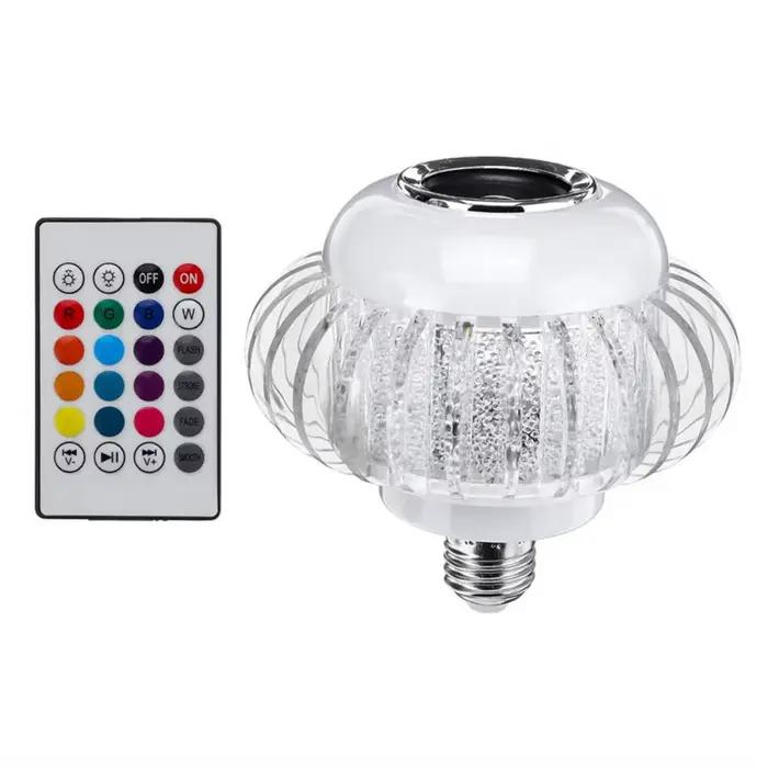 Ampoule LED Intelligente E27 à Changement de Couleur, Bluetooth Sans Fil, Lumière Blanche RGB, Téléc