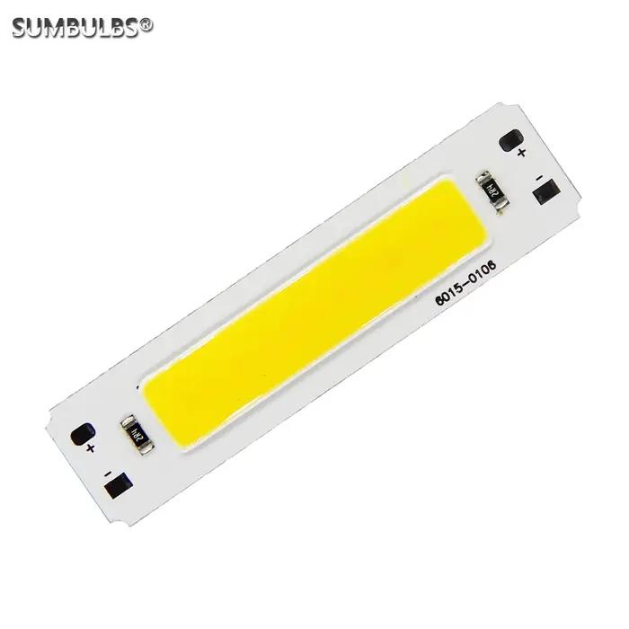 Ampoules LED SUMBULBS 5V COB 60x15mm Blanches Froides et Chaudes pour Jardin, Bricolage, Lampes de Bureau et Applications Professionnelles