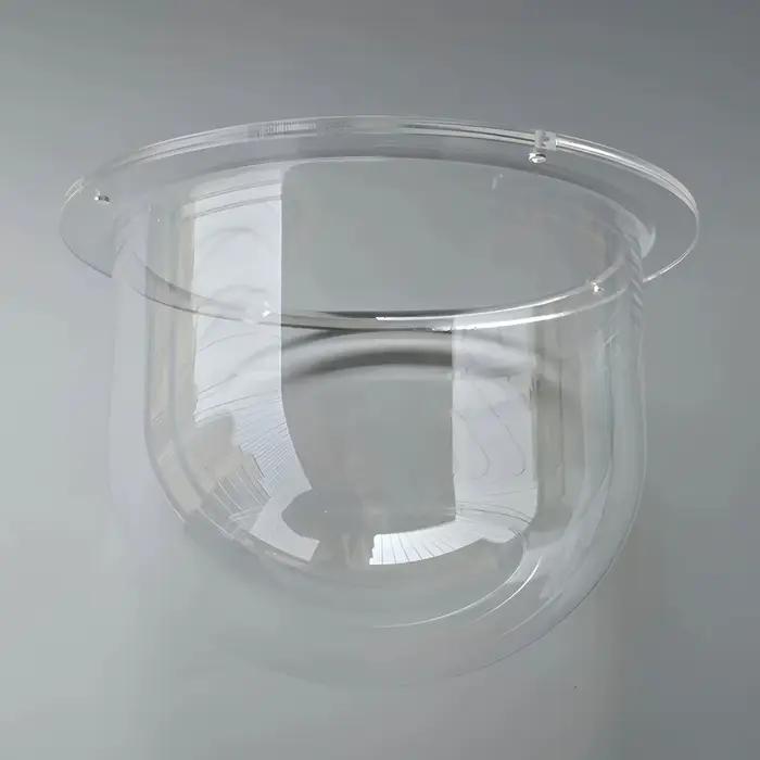 Dôme de caméra en acrylique transparent pour intérieur/extérieur, boîtier de remplacement pour camér