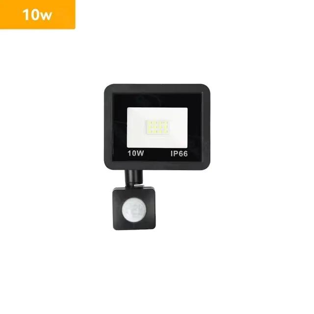 Projecteur LED extérieur étanche avec détecteur de mouvement 10W 20W 30W 50W 100W 220V – Lumière de