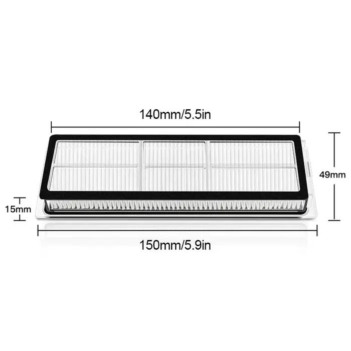 Pièces de rechange pour aspirateur Robot Xiaomi X20 + / X20 Plus, accessoires, brosse latérale princ