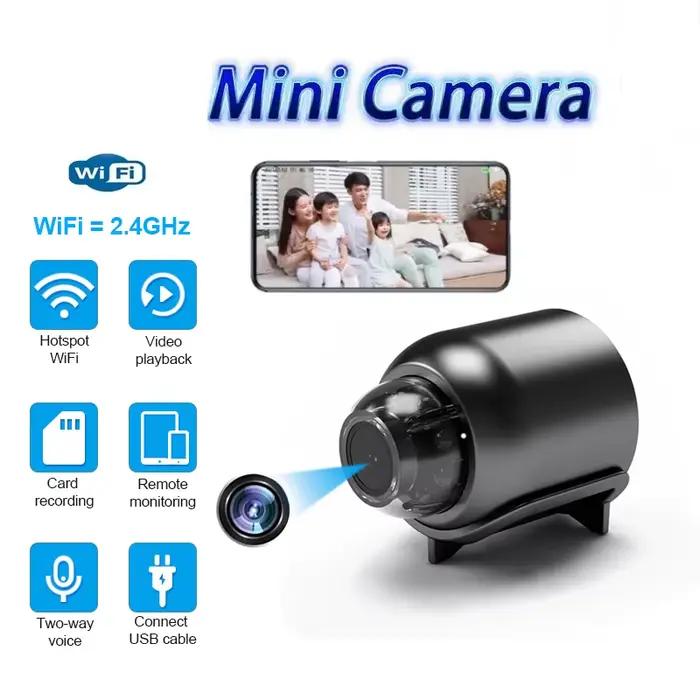 Caméra WiFi X5 2.4G 1080P HD Mini Caméra de Sécurité Intérieure IP Surveillance à Distance Voix Bidirectionnelle Occasions Spéciales