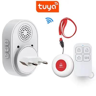 Topvico – bouton de panique intelligent WiFi pour personnes âgées, alarme SOS, téléavertisseur sans