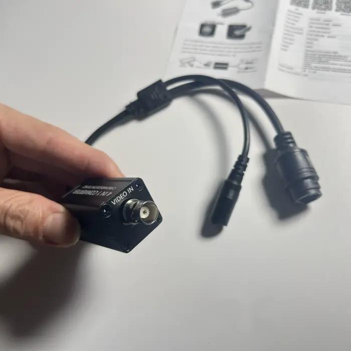 Caméra de sécurité mini CCTV 1080P AHD/TVI/CVI/CVBS pour surveillance en temps réel compatible avec iOS Android et Windows occasions spéciales