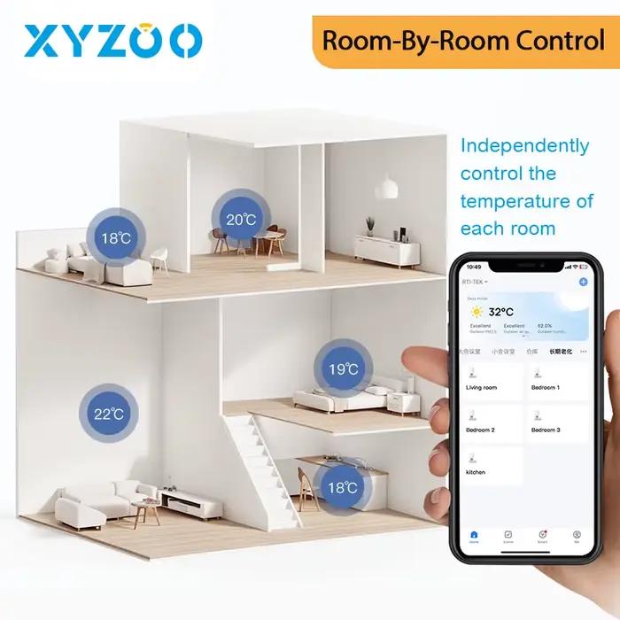 Vanne thermostatique intelligente Tuya TRV