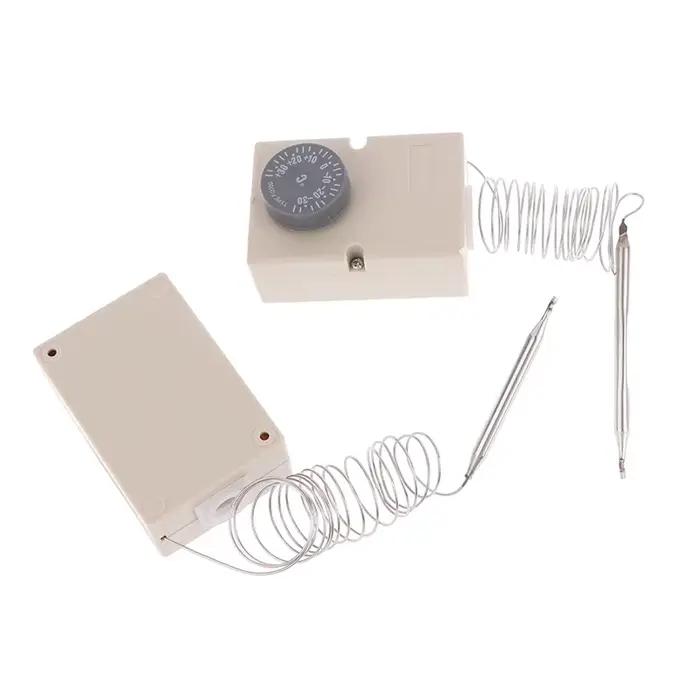 Thermostat capillaire à interrupteur mécanique de température 50-300°C 0-60°C 0-50°C 0-40°C 30-110°C -30-30°C pour bouton d'appareil électrique