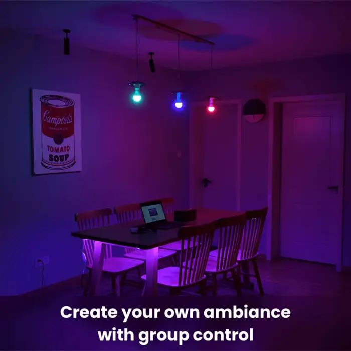 Ampoule LED Bluetooth Tuya Dimmable 15W 18W E27 B22 220V RGBCW