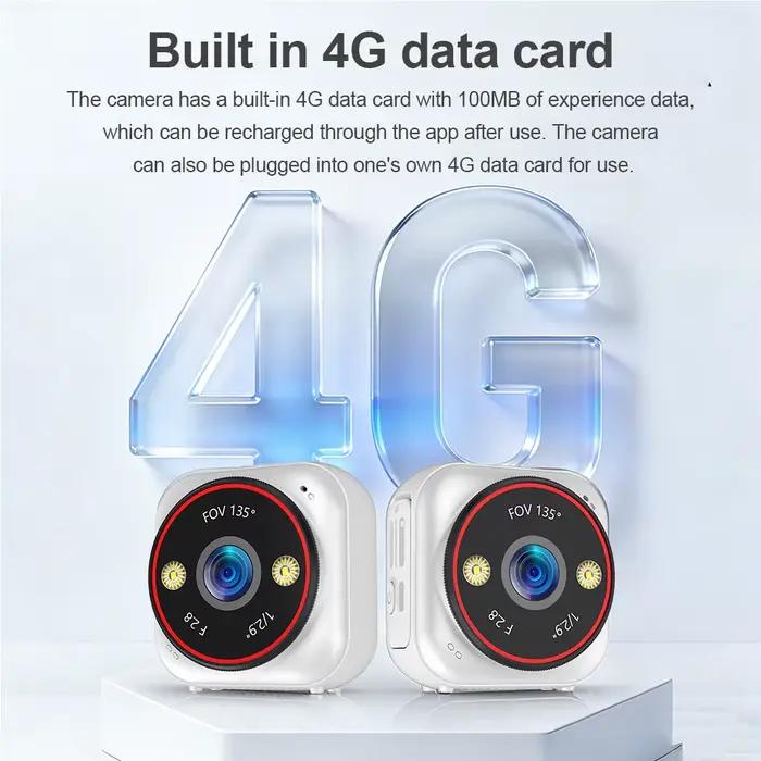 Caméra LS VISION Mini Live 7/24 Enregistreur IA 4G