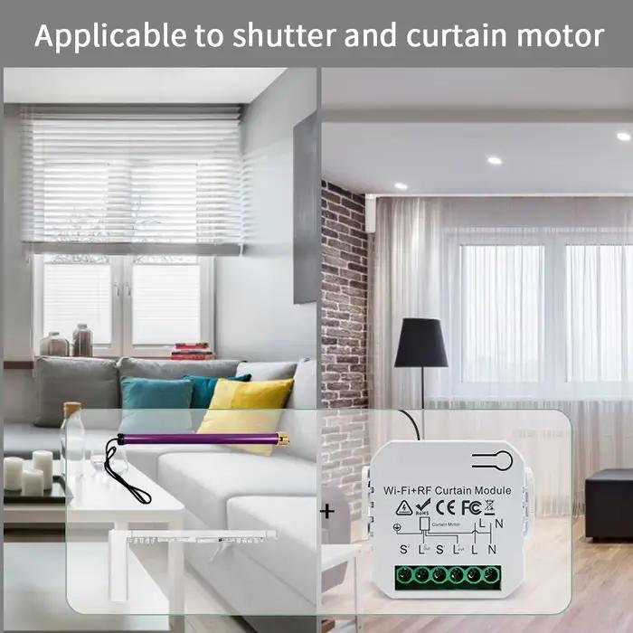 Tuya – interrupteur de rideau intelligent WiFi