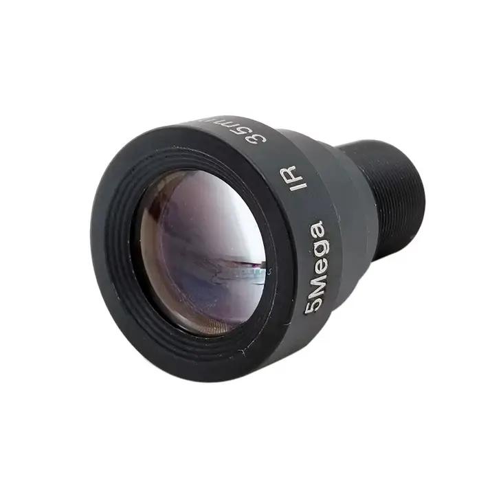 Caméra de vidéosurveillance HD 5MP M12 avec lentille manuelle 25MM/35MM/50MM pour sécurité maison et entreprise occasions spéciales