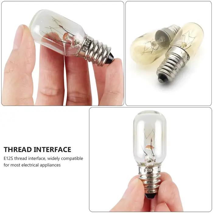 Ampoule de réfrigérateur E14 15W en verre