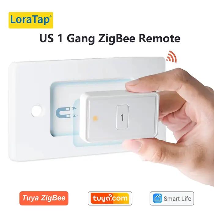 LoraTap ZigBee 3.0 sans fil 13 Types bouton poussoir EU US télécommande Tuya scène automatisation co