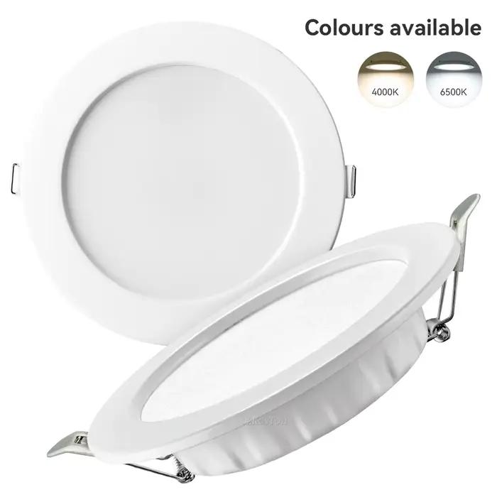 LED Downlight AC 220V encastré LED plafonnier décoration ronde 5W 7W 9W 12W 20W LED Spot vers le bas