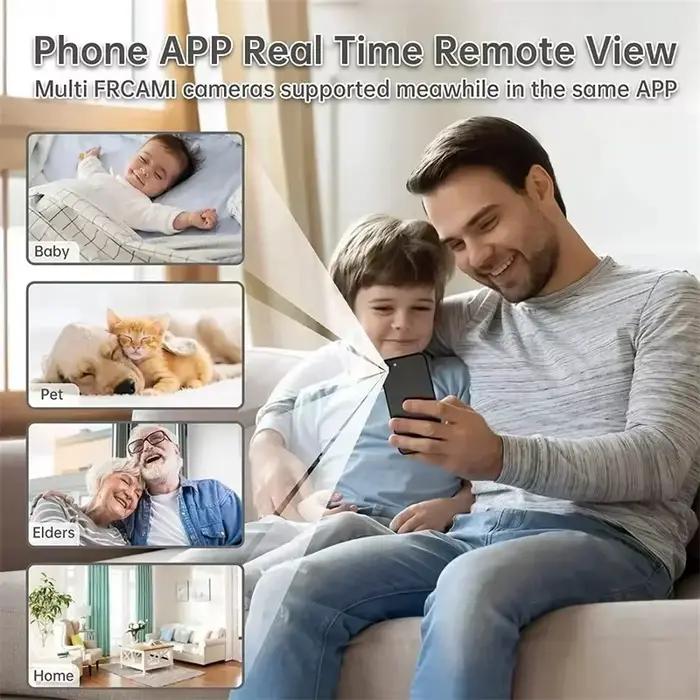 Caméra A9 HD sans fil, caméra domestique WIFI