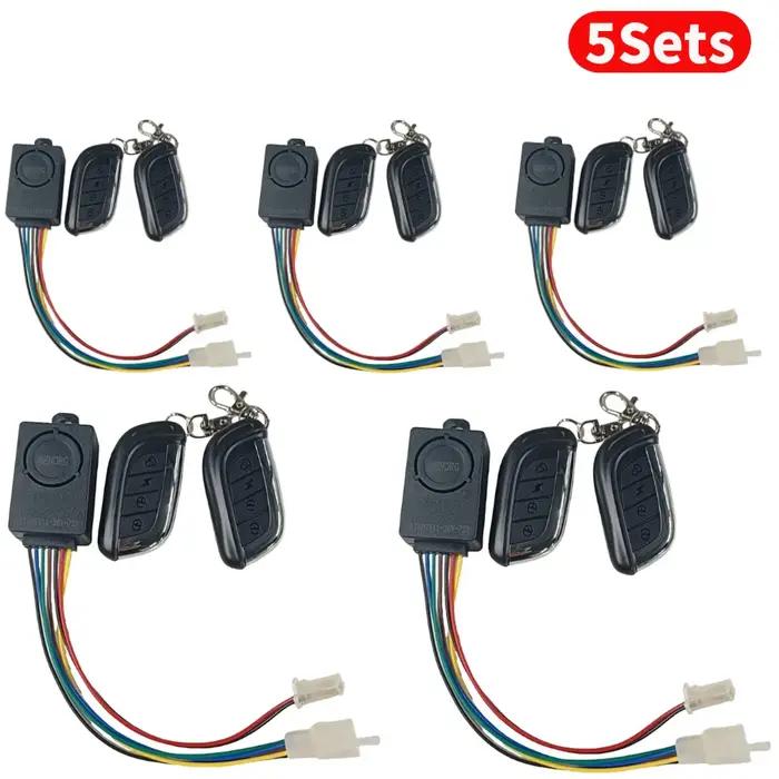 Système d'alarme pour scooter électrique RC 5-1PC 36-72V
