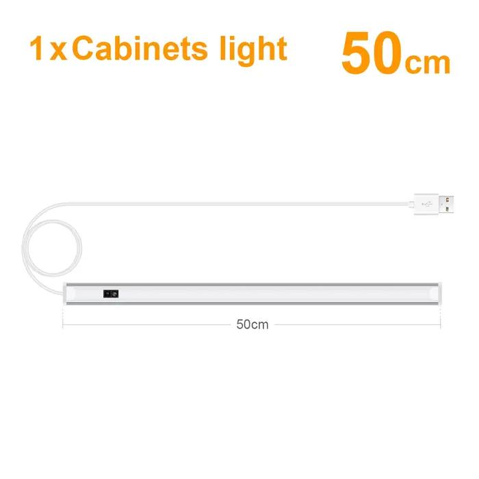Barre lumineuse LED avec interrupteur à gâchette sans contact à onde manuelle