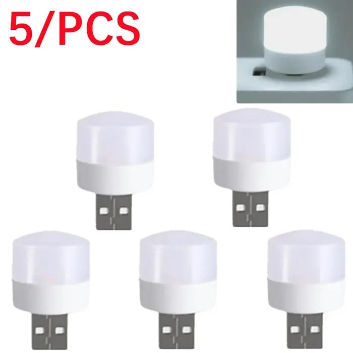 Veilleuse USB super lumineuse avec lumière douce et adaptable à divers environnements pour la lecture et le chargement nocturne adapté aux chambres, bureaux et voyages