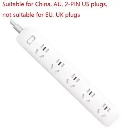 Xiaomi Mijia multiprise 2.1A charge rapide 3USB adaptateur de prise d'extension pour Xiaomi multipri