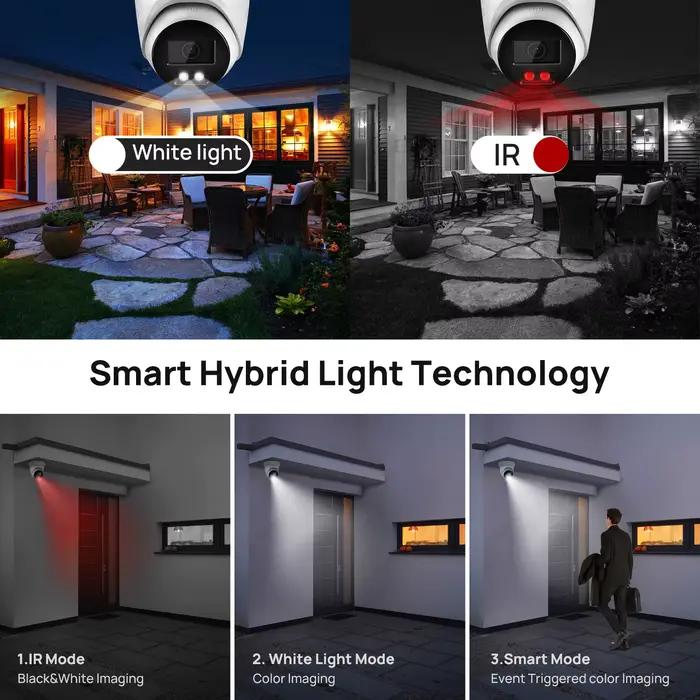 Hikvision – caméra réseau à tourelle fixe ColorVu