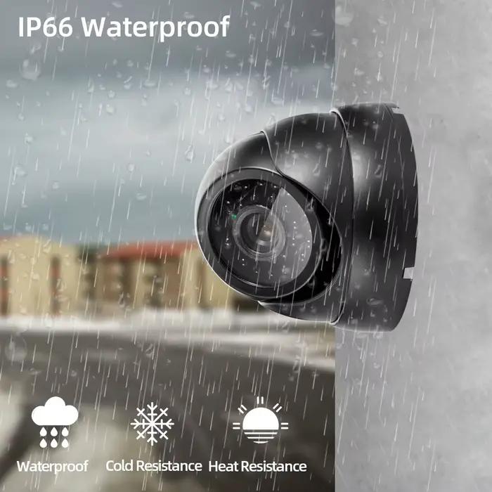 4K CCTV sécurité dôme analogique caméra BNC extérieur étanche détection de visage AHD DVR