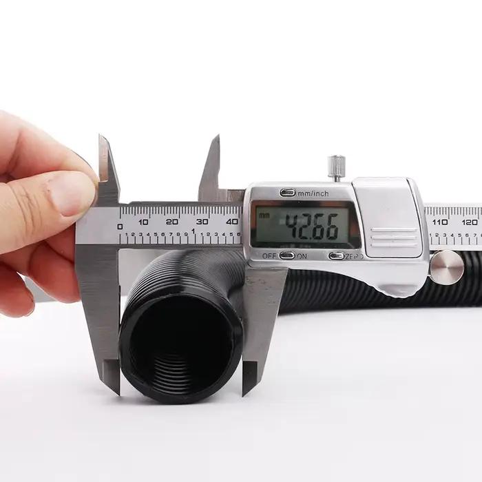 Tuyau fileté pour aspirateur, intérieur 35mm/extérieur 42mm, pailles à soufflet, tuyau souple et Fle