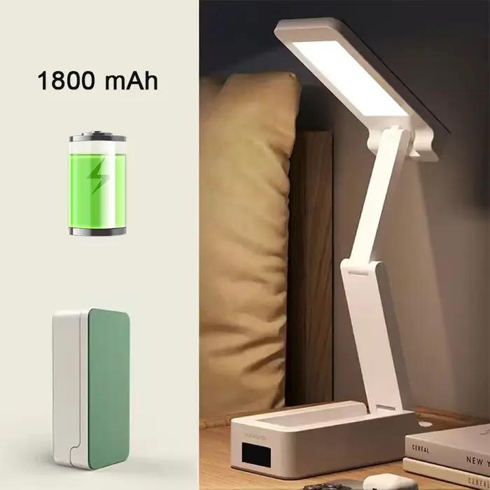 Lampe pliable Portable avec horloge Type de chargement USB