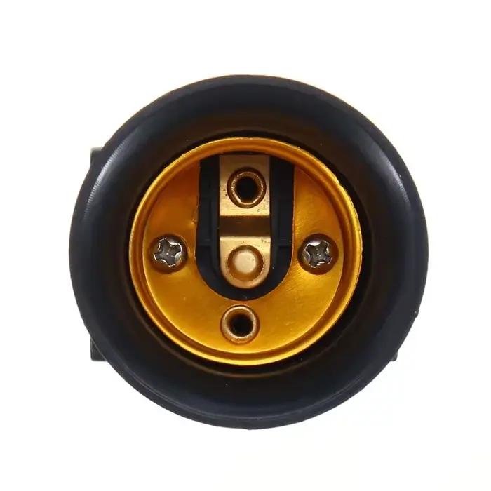 Adaptateur d'ampoule E27 ignifuge AC100-240V 4A PBT