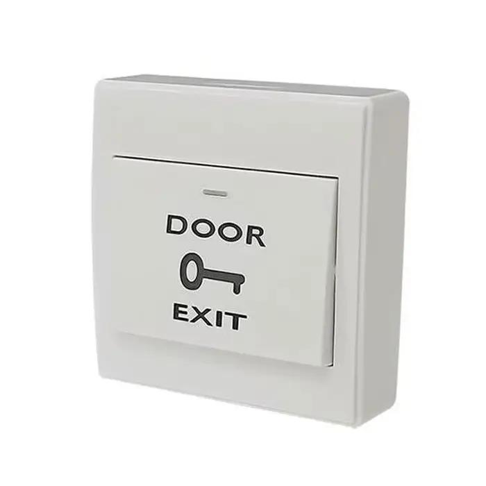 Bouton de sortie avec boîtier inférieur pour interrupteur d'accès de porte, adapté à tous les types