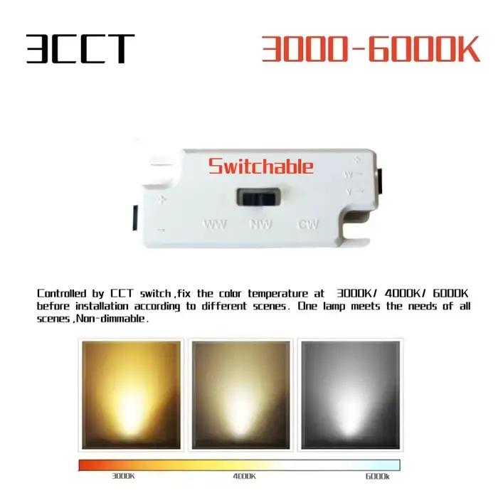 Plafonnier LED encastré intelligent TUYA ultra-fin, Dali Bluetooth Zigbee 0-10V 3CCT, dimmable, AC11