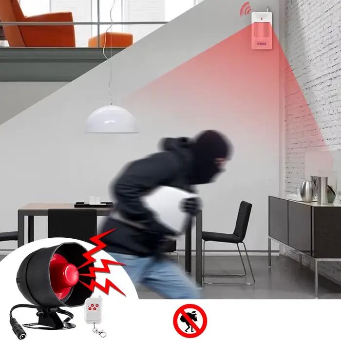 KERUI – système d'alarme de sécurité sans fil pour maison