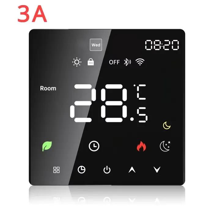 Thermostat intelligent WiFi Melery Tuya, contrôleur de température pour chauffage au sol, à eau et à