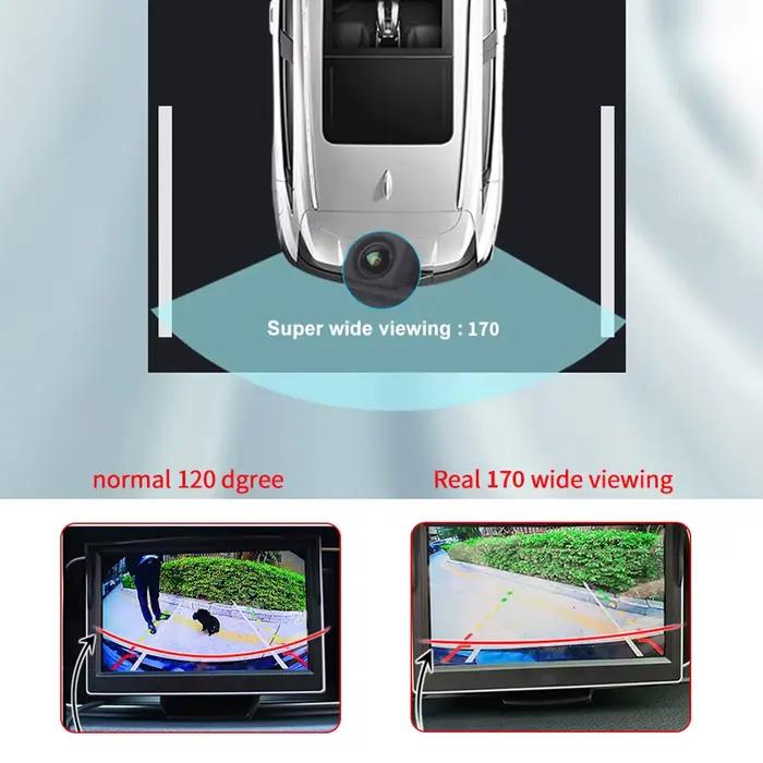 Caméra de vue avant OTERLEEK AHD 1080P 170° pour Toyota Avensis Crown Reiz Prius Prado Camry Yaris Corolla Hilux Sécurité Conduite Occasions Spéciales