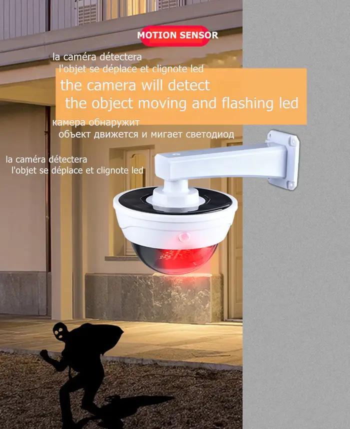 DUNIpermission-Fausse caméra de sécurité extérieure intelligente