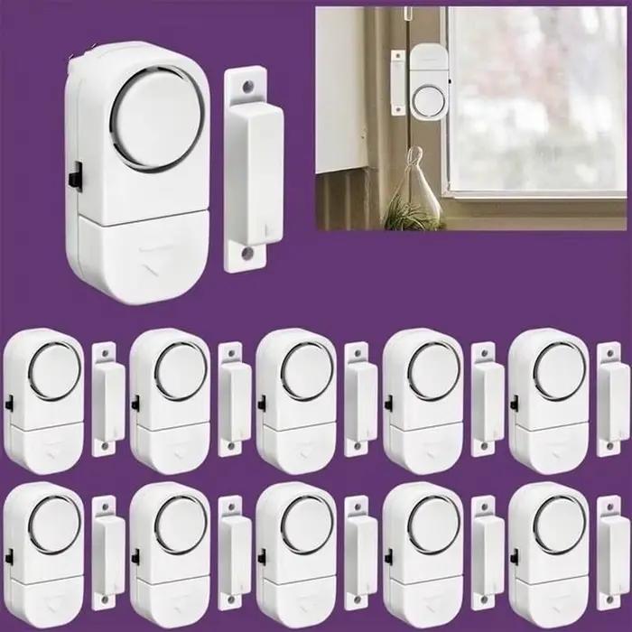 Alarme de porte et fenêtre sécurité sans fil maison fenêtre porte antivol système d'alarme de sécuri
