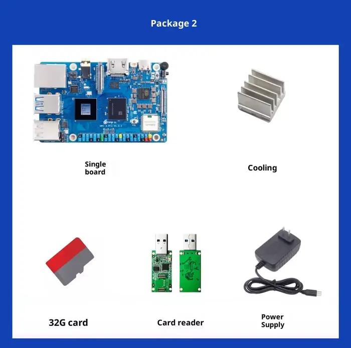 Orange Pi 4 Pro, ordinateur monocarte avec RAM LPDDR5