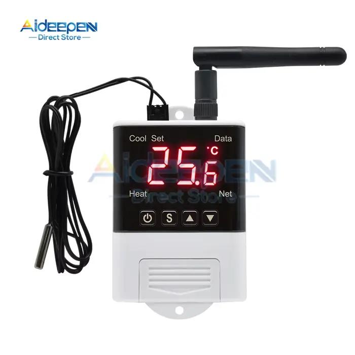 DTC1201 AC 110 V 220 V Thermostat capteur NTC affichage numérique WiFi régulateur de température éle