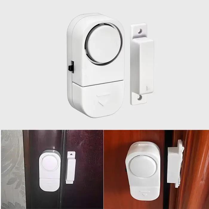 1pc porte capteur magnétique fenêtre alarme 90db sécurité sans fil maison