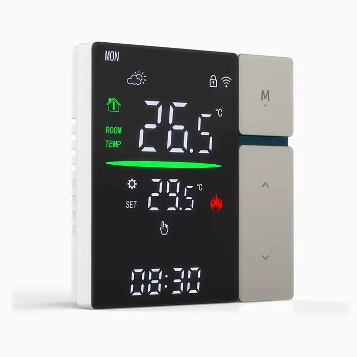 Thermostat intelligent WiFi Tuya SDM5 AC90~240V pour chauffage au sol/chaudière à gaz murale/chauffage de l'eau