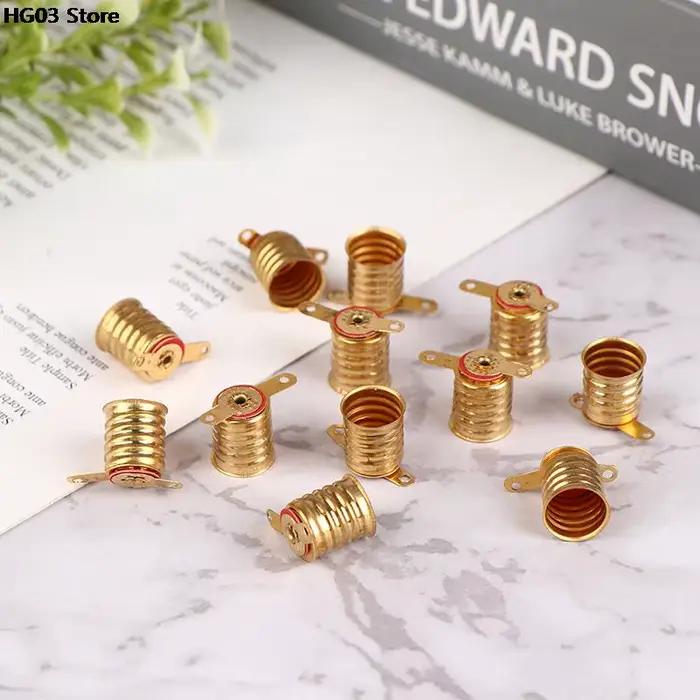 Ampoule de base de lampes en cuivre à vis