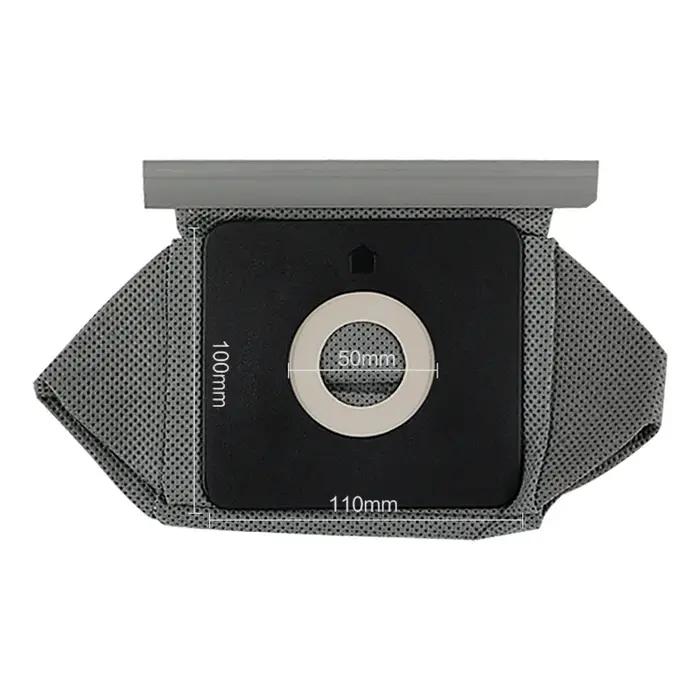 Sac universel réutilisable pour aspirateur, lavable, poussière de gril, compatible LG, Philips, Haier, Samsung, tissu non tissé, gris clair ou vert clair, pour un nettoyage durable et efficace