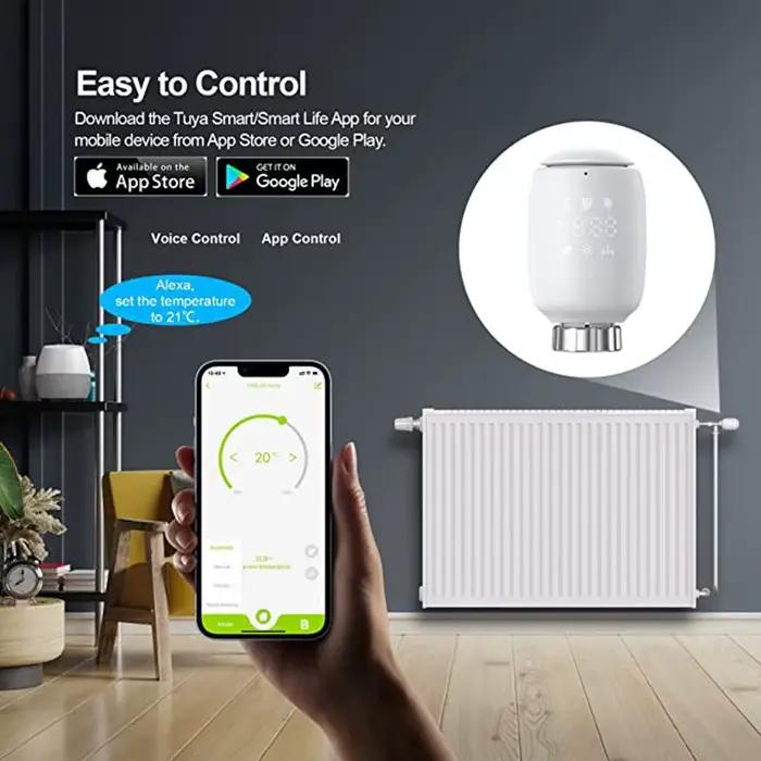 Contrôleur thermostatique intelligent pour radiateur
