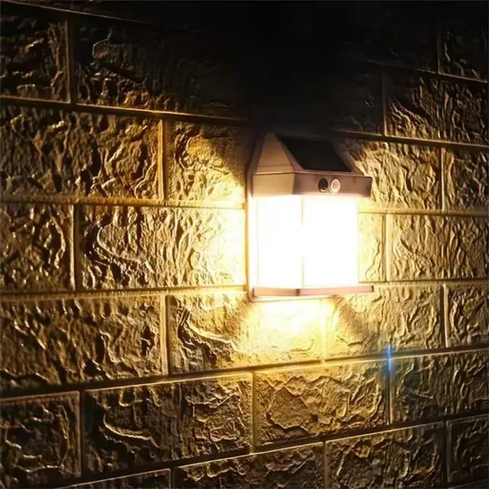 Lampe solaire extérieure puissante jardin lampadaire à énergie
