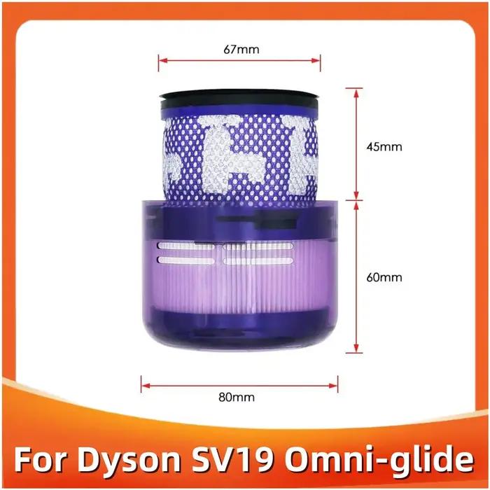 Filtre à poussière HEPA pour aspirateur à main sans fil Dyson V6 V7 V8 V10 V11 V12 SV12 SV14 SV18 Slim DC toutes séries
