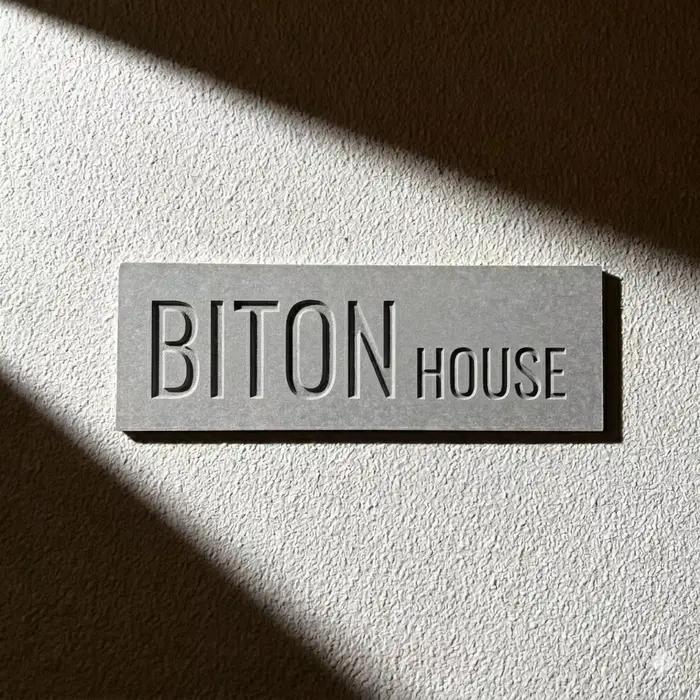 Plaque personnalisée en pierre laquée avec adhésion 3M pour numérotation de maison et décoration intérieure occasions spéciales