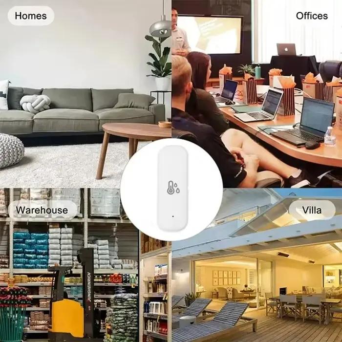 Capteur de température et d'humidité WIFI 2.4G pour maison intelligente