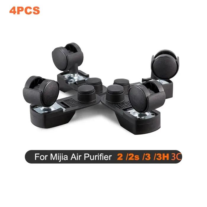 Roue de Base de purificateur d'air pour purificateur d'air Xiaomi MiJia modèle 1/2/2s/3C/3H Pro/4/4Pro/4lite/F1/Max/ProH pièces d'air purificateur en gris clair/armée vert/jaune clair/vert clair pour maison saine